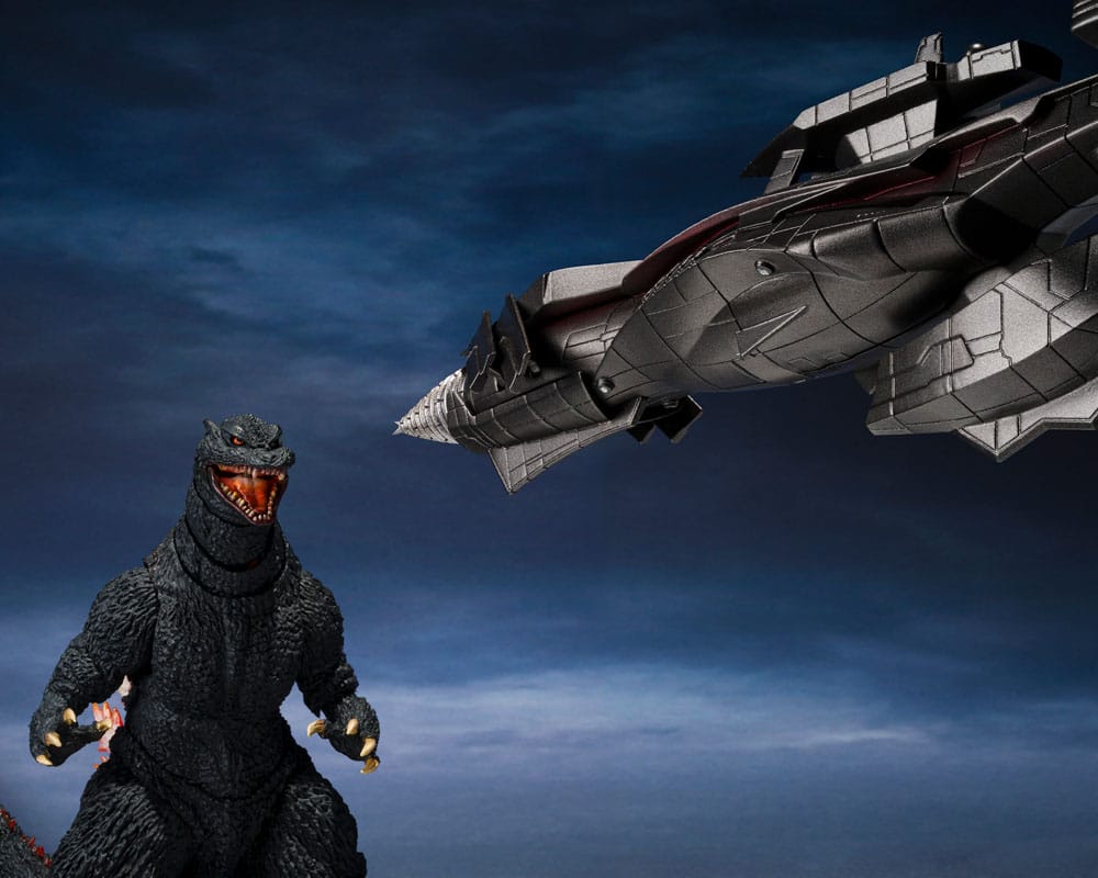 Godzilla: Final Wars S.H.MonsterArts Action Figure Godzilla Heat Ray Ver. vs. New Gotengo 16 cm 4573102698124