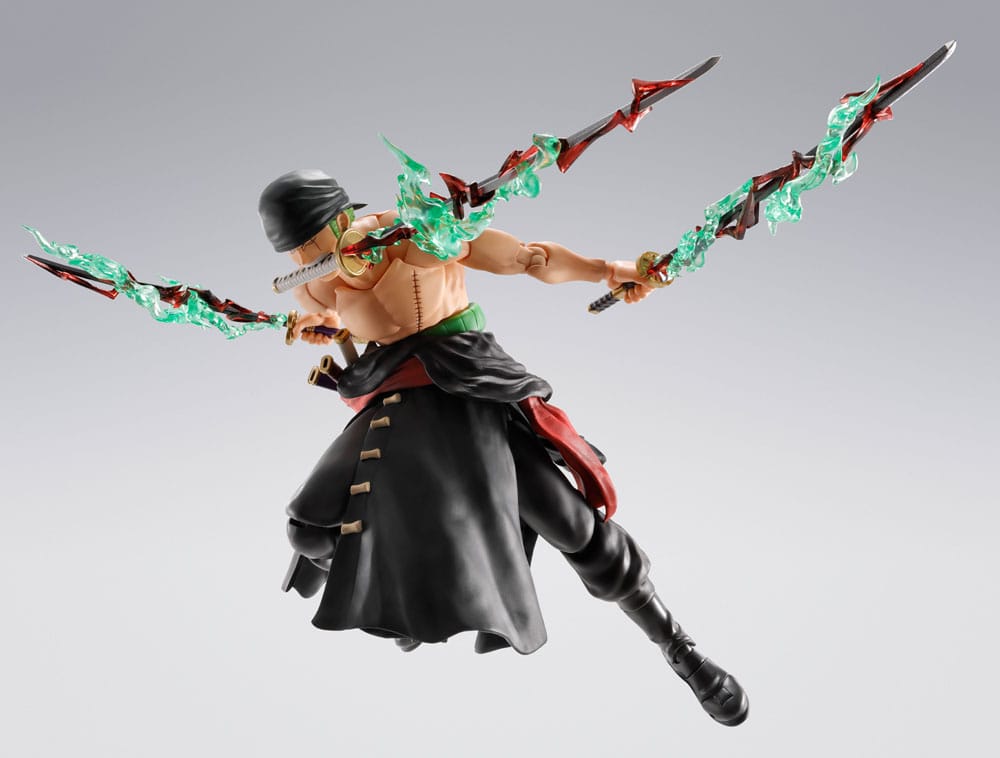 One Piece S.H.Figuarts Action Figure Roronoa Zoro The King of Hell 15 cm  4573102698513