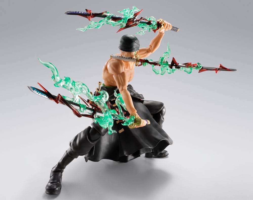 One Piece S.H.Figuarts Action Figure Roronoa Zoro The King of Hell 15 cm  4573102698513
