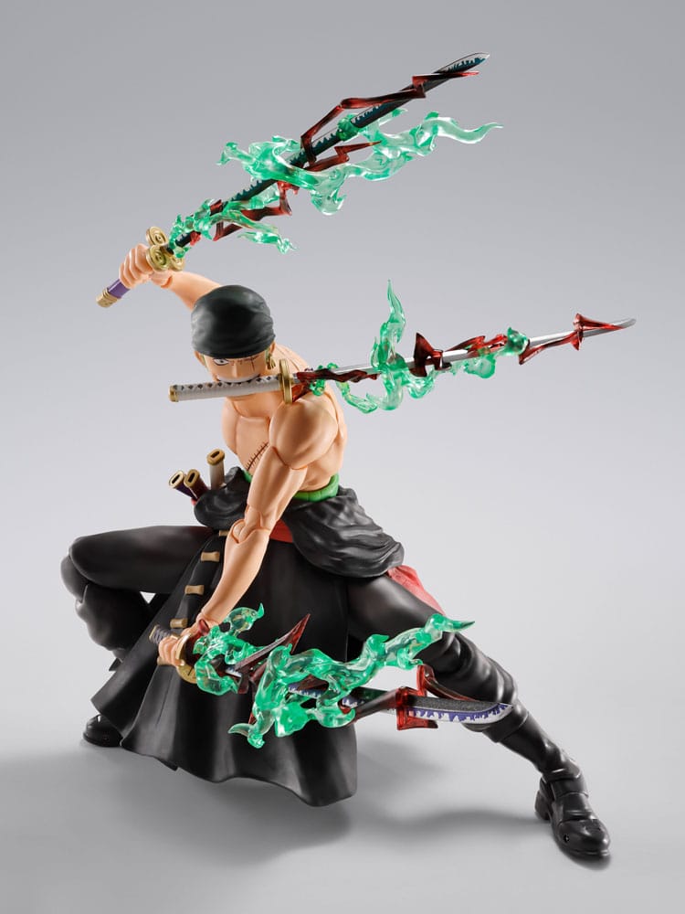 One Piece S.H.Figuarts Action Figure Roronoa Zoro The King of Hell 15 cm  4573102698513