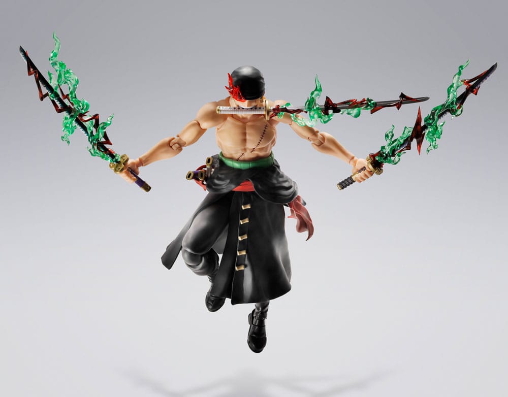 One Piece S.H.Figuarts Action Figure Roronoa Zoro The King of Hell 15 cm  4573102698513