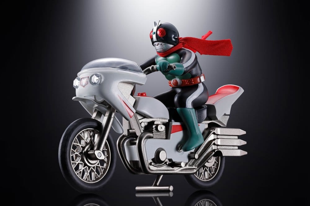 Kamen Rider Chogokin Diecast Action Figure Cyclone (Masked Rider 2) 9 cm 4573102698568