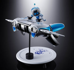 Astro Bot Chogokin Action Figure Astro Bot & Dual Speeder 4573102698667