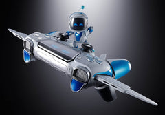 Astro Bot Chogokin Action Figure Astro Bot & Dual Speeder 4573102698667