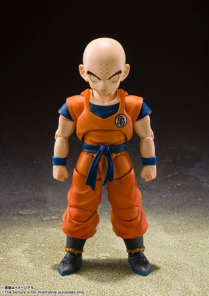 Dragon Ball Z S.H. Figuarts Action Figure Krillin-Earth's Strongest Man 12 cm 4573102698711