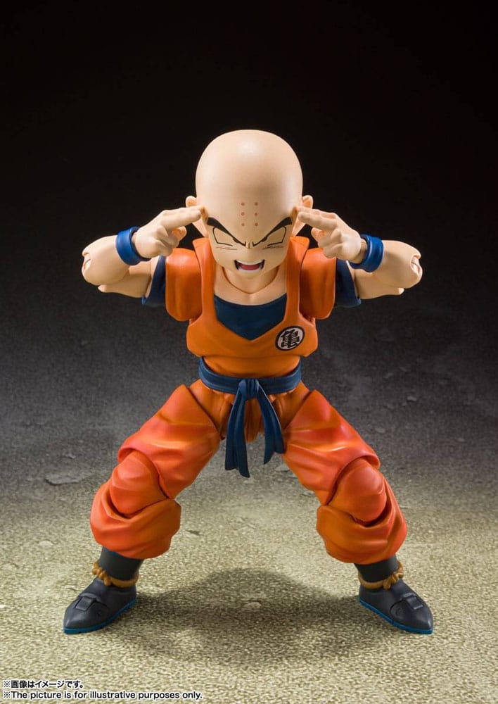 Dragon Ball Z S.H. Figuarts Action Figure Krillin-Earth's Strongest Man 12 cm 4573102698711