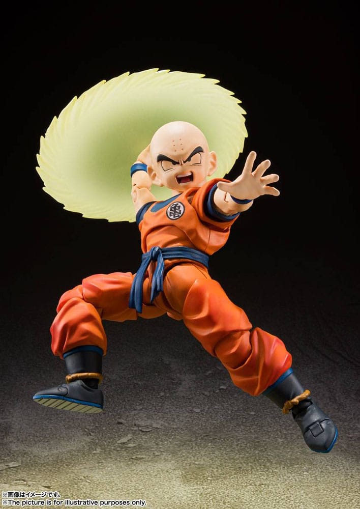Dragon Ball Z S.H. Figuarts Action Figure Krillin-Earth's Strongest Man 12 cm 4573102698711