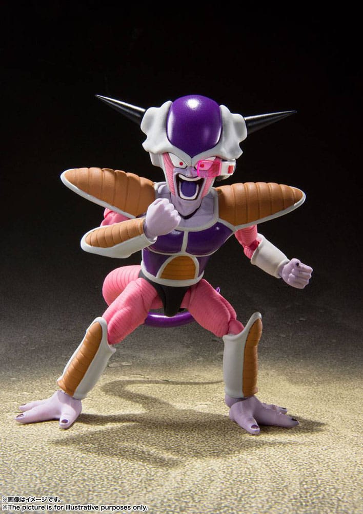 Dragon Ball Z S.H. Figuarts Action Figure Frieza (First Form) & Frieza Pod Reissue 11 cm 4573102698803