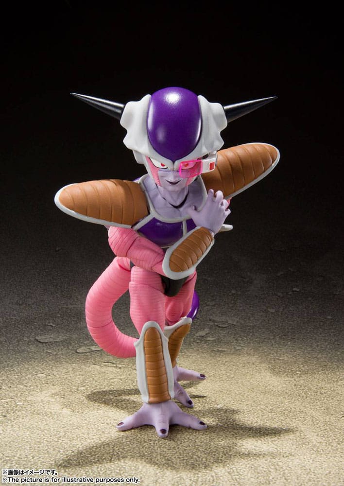 Dragon Ball Z S.H. Figuarts Action Figure Frieza (First Form) & Frieza Pod Reissue 11 cm 4573102698803