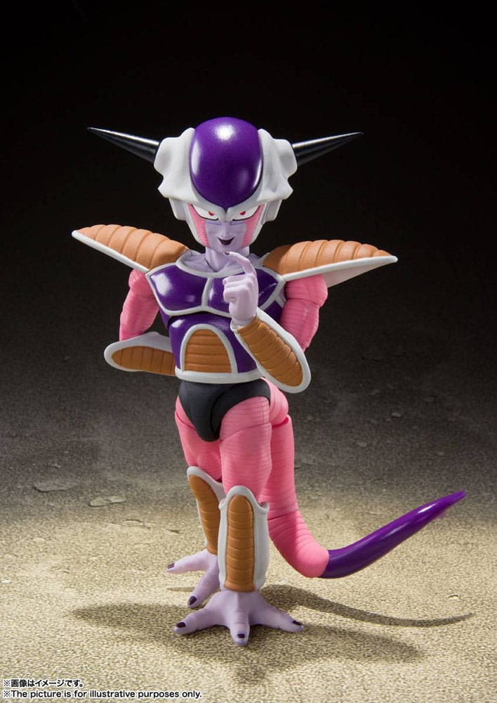 Dragon Ball Z S.H. Figuarts Action Figure Frieza (First Form) & Frieza Pod Reissue 11 cm 4573102698803