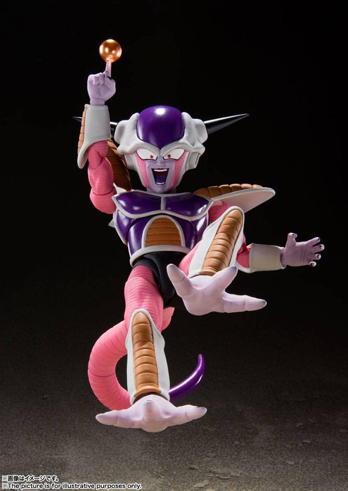Dragon Ball Z S.H. Figuarts Action Figure Frieza (First Form) & Frieza Pod Reissue 11 cm 4573102698803