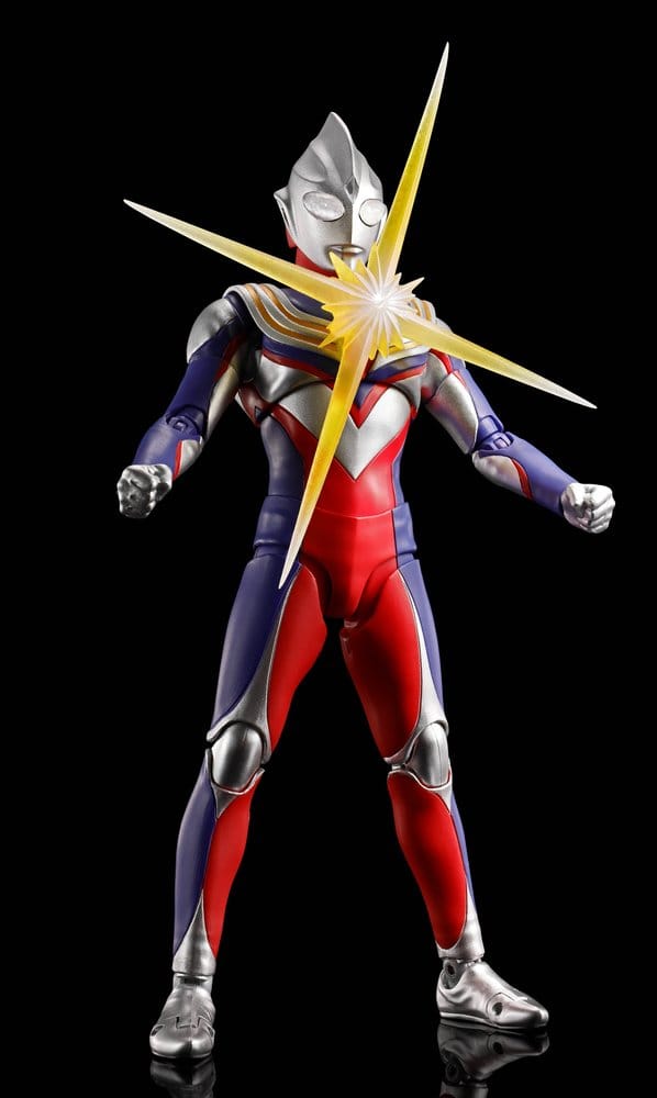Ultraman Series S.H.Figuarts Shinkocchou Seihou Action Figure Ultraman Tiga Multi Type 30th Anniversary Edition 15 cm        4573102721143