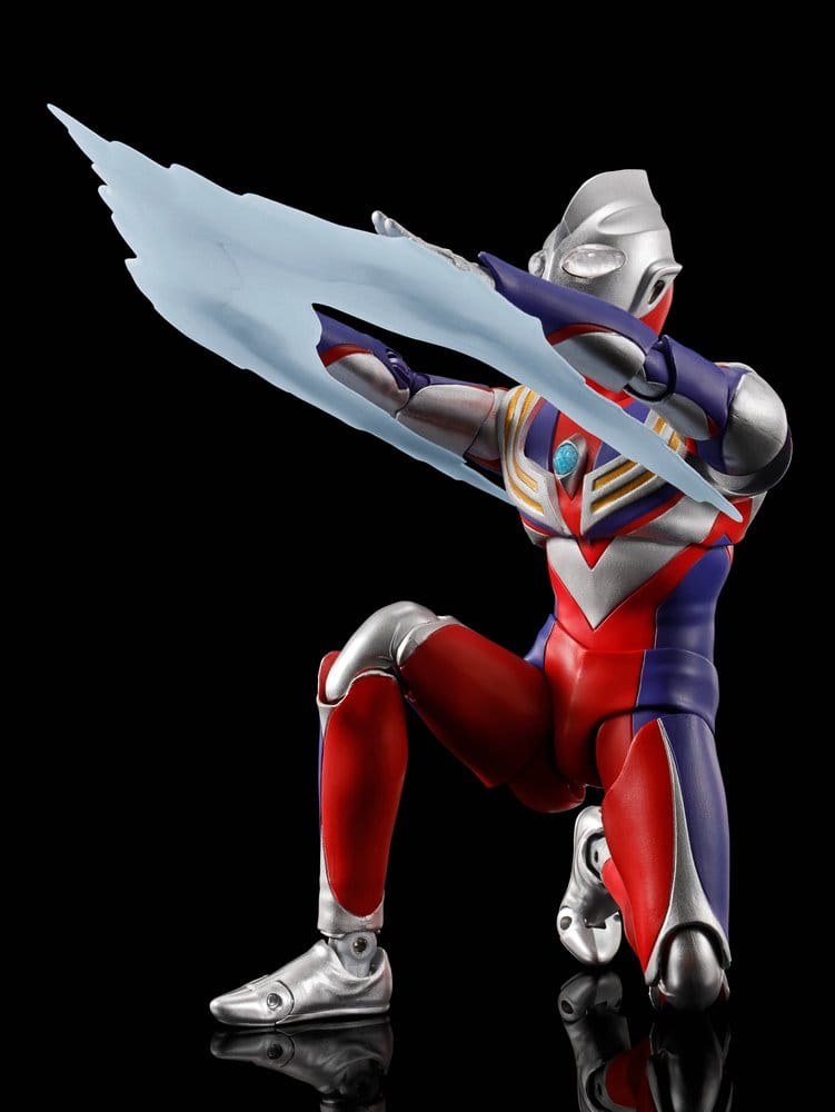Ultraman Series S.H.Figuarts Shinkocchou Seihou Action Figure Ultraman Tiga Multi Type 30th Anniversary Edition 15 cm        4573102721143