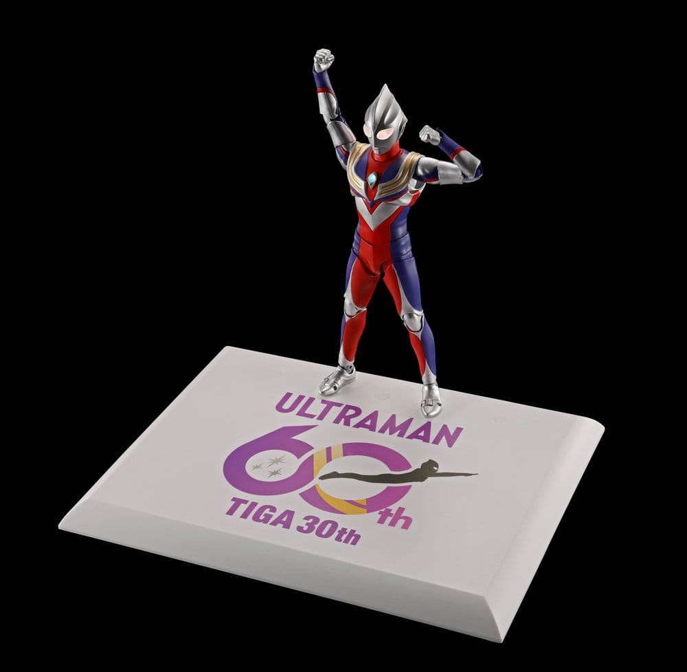 Ultraman Series S.H.Figuarts Shinkocchou Seihou Action Figure Ultraman Tiga Multi Type 30th Anniversary Edition 15 cm        4573102721143