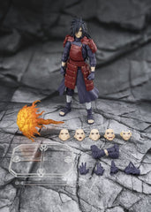 Naruto Shippuden S.H.Figuarts Action Figure Madara Uchiha Legend of Darkness 17 cm     4573102721235