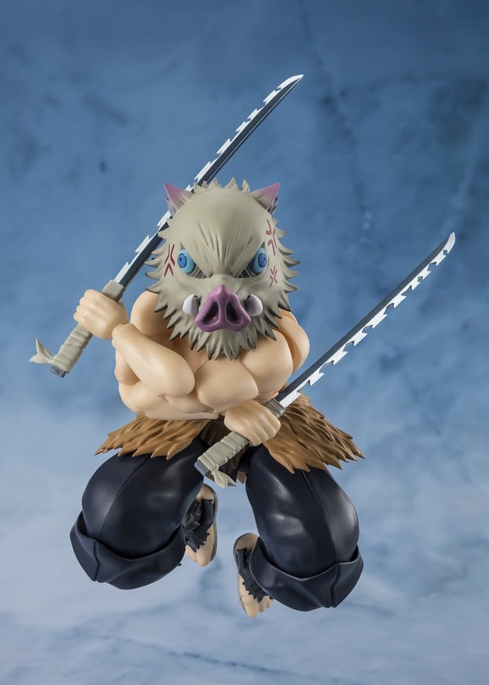 Demon Slayer: Kimetsu no Yaiba S.H. Figuarts Actionfigur Inosuke Hashibira 14 cmDemon Slayer: Kimetsu no Yaiba S.H. Figuarts Action Figure Inosuke Hashibira 14 cmDemon Slayer: Kimetsu no Yaiba figurine S.H. Figuarts Inosuke Hashibira 14 cmDemon Slayer: Ki 4573102721297