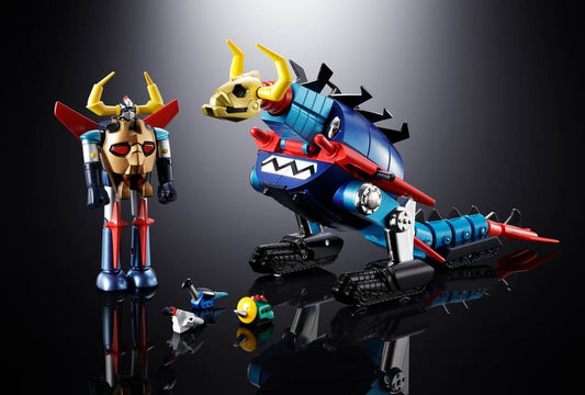 Dino Mech Gaiking Chogokin Actionfigur Daikumaryu & Gaiking 20 cmDino Mech Gaiking Chogokin Action Figure Daikumaryu & Gaiking 20 cmDino Mech Gaiking figurine Chogokin Daikumaryu & Gaiking 20 cmDino Mech Gaiking Figura Chogokin Daikumaryu & Gaiking 20 cm 4573102721495
