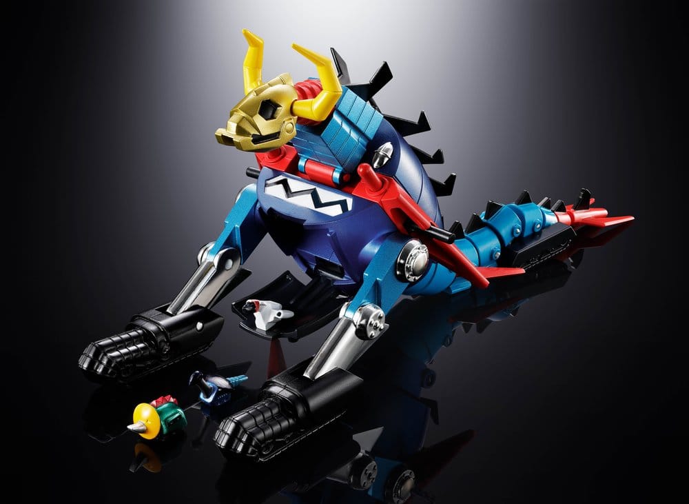 Dino Mech Gaiking Chogokin Actionfigur Daikumaryu & Gaiking 20 cmDino Mech Gaiking Chogokin Action Figure Daikumaryu & Gaiking 20 cmDino Mech Gaiking figurine Chogokin Daikumaryu & Gaiking 20 cmDino Mech Gaiking Figura Chogokin Daikumaryu & Gaiking 20 cm 4573102721495