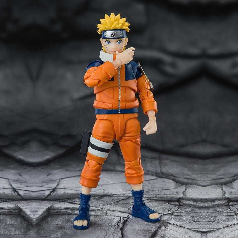 Naruto S.H.Figuarts Action Figure Naruto Uzumaki The No.1 Most Unpredictable Ninja Reissue 15 cm          4573102721662