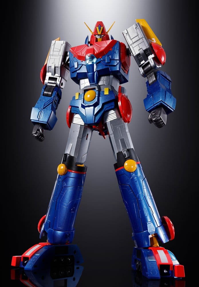 Chodenji Robot Combattler V Soul of Chogokin Diecast Action Figure GX-121 Combattler V6 26 cm 4573102722652