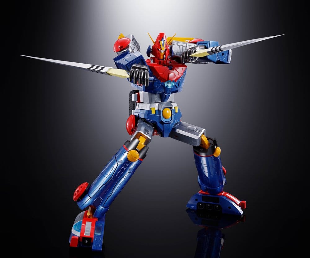 Chodenji Robot Combattler V Soul of Chogokin Diecast Action Figure GX-121 Combattler V6 26 cm 4573102722652
