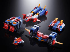 Chodenji Robot Combattler V Soul of Chogokin Diecast Action Figure GX-121 Combattler V6 26 cm 4573102722652