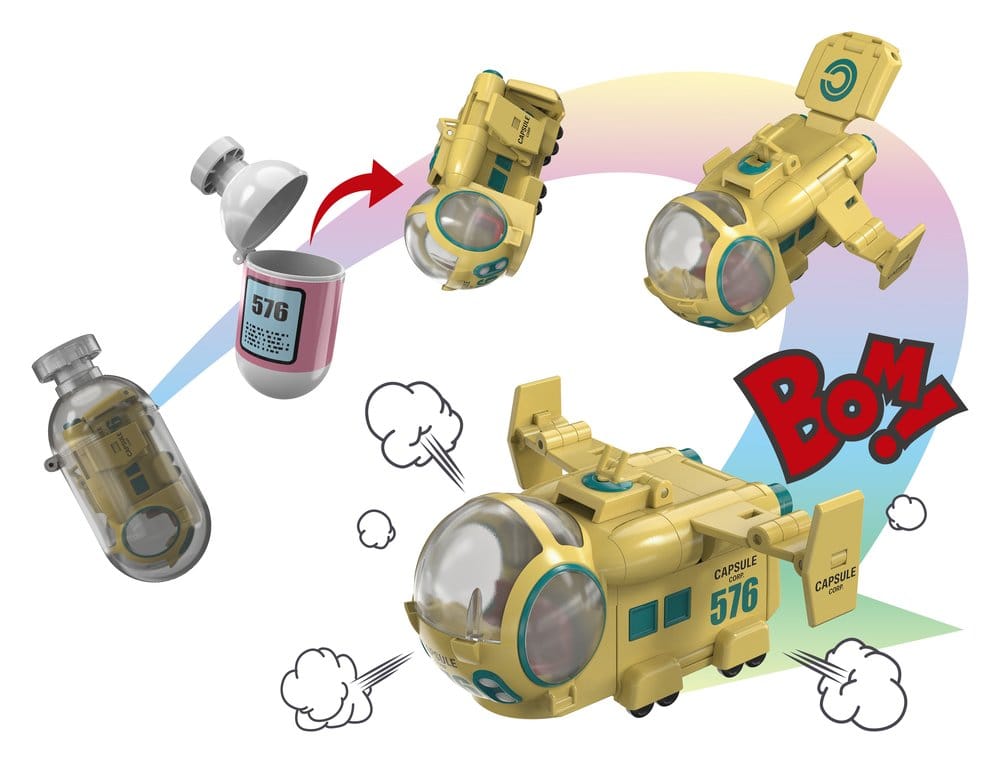 Dragon Ball Z Changearts Action Figure Hoi-Poi Capsule No. 576 Bulma's Airplane 8 cm 4573102722676