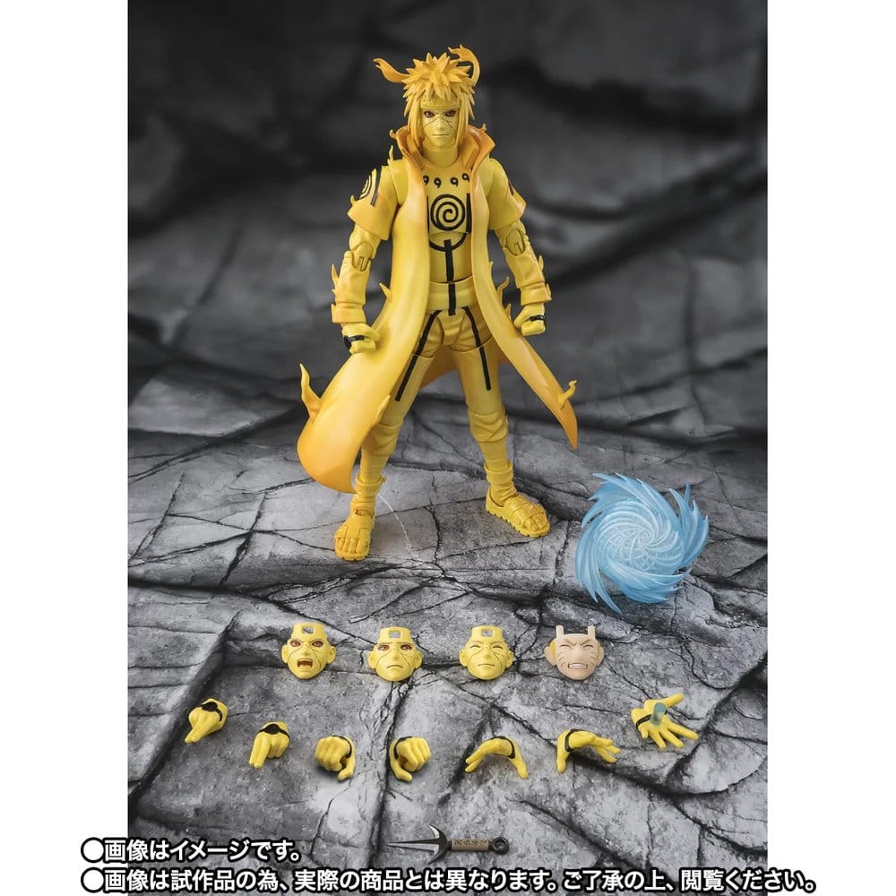 Naruto S.H.Figuarts Action Figure Minato Namikaze (Kurama Link Mode) -Bond of Light That Shatters Darkness- 15 cm 4573102736109