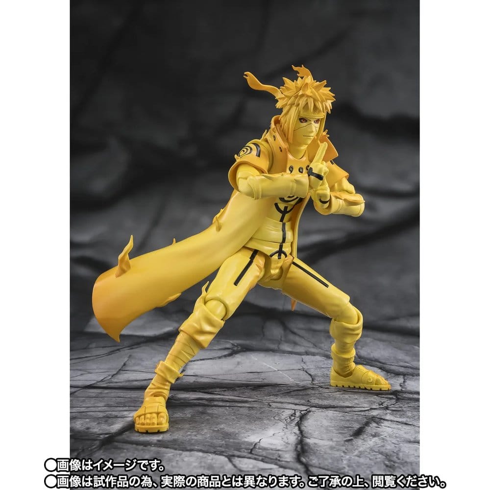 Naruto S.H.Figuarts Action Figure Minato Namikaze (Kurama Link Mode) -Bond of Light That Shatters Darkness- 15 cm 4573102736109
