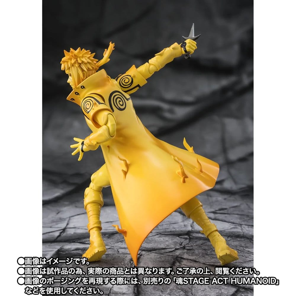 Naruto S.H.Figuarts Action Figure Minato Namikaze (Kurama Link Mode) -Bond of Light That Shatters Darkness- 15 cm 4573102736109