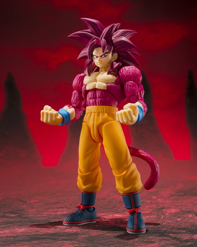 Dragon Ball S.H. Figuarts Action Figure Super Saiyan 4 Son Goku -Daima- 15 cm 4573102736376