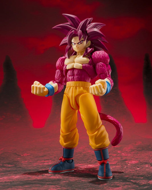 Dragon Ball S.H. Figuarts Action Figure Super Saiyan 4 Son Goku -Daima- 15 cm 4573102736376