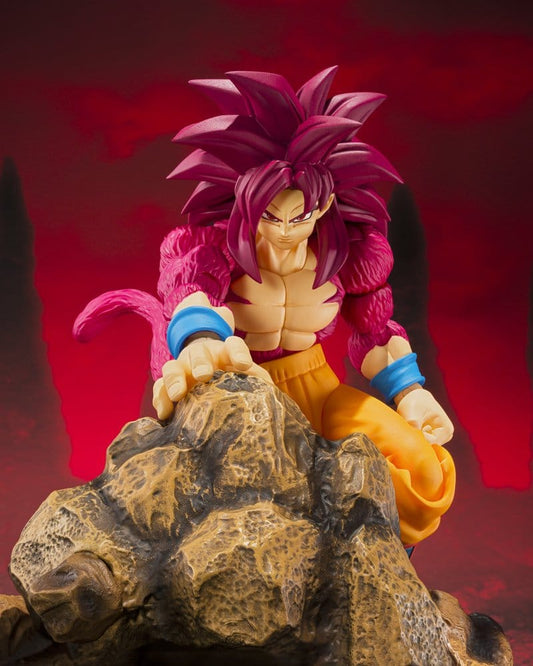 Dragon Ball S.H. Figuarts Action Figure Super Saiyan 4 Son Goku -Daima- 15 cm 4573102736376