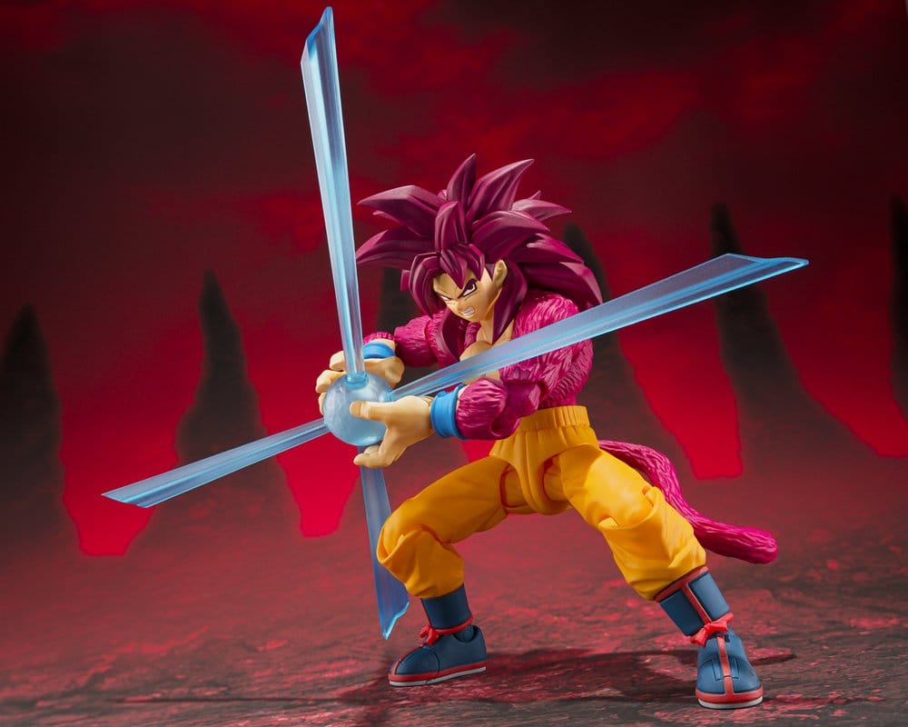 Dragon Ball S.H. Figuarts Action Figure Super Saiyan 4 Son Goku -Daima- 15 cm 4573102736376