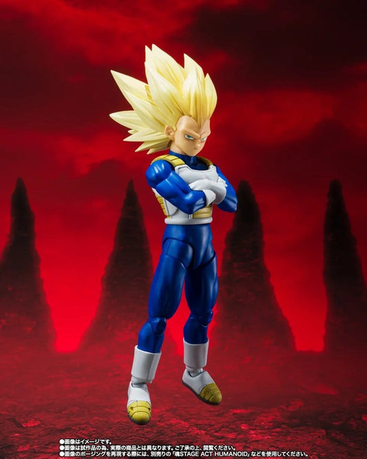 Dragon Ball Daima S.H.Figuarts Action Figure Super Saiyan 3 Vegeta 15 cm 4573102736383