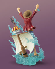 One Piece Figuarts ZERO (STARTune) PVC Figure Monkey D. Luffy -Setting out for the New World- 25 cm 4573102739681
