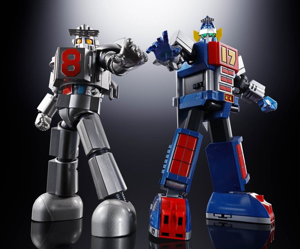 Daitetsujin 17 Soul of Chogokin Diecast Action Figure GX-101S Daitetsujin 17 & 18 Graviton Box 18 cm 4580886840205
