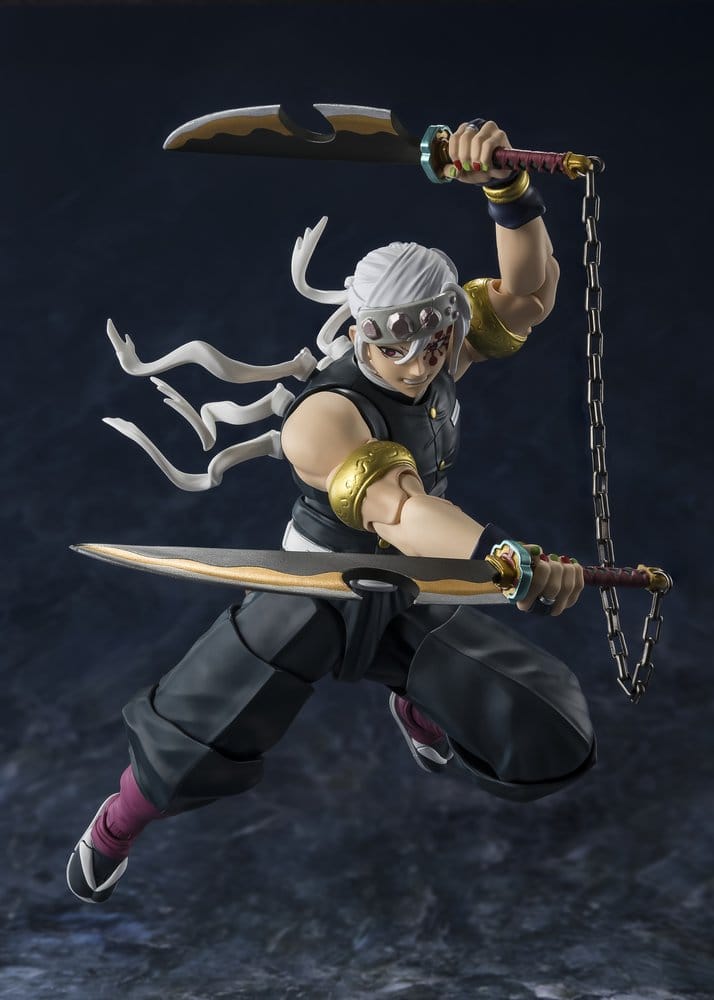 Demon Slayer: Kimetsu no Yaiba S.H.Figuarts Action Figure Uzui Tengen 17 cm 4580886840809