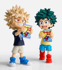 My Hero Academia S.H.Figuarts Action Figure Izuku Midoriya & Katsuki Bakugo -Childhood Set- 9 cm 4580886840878