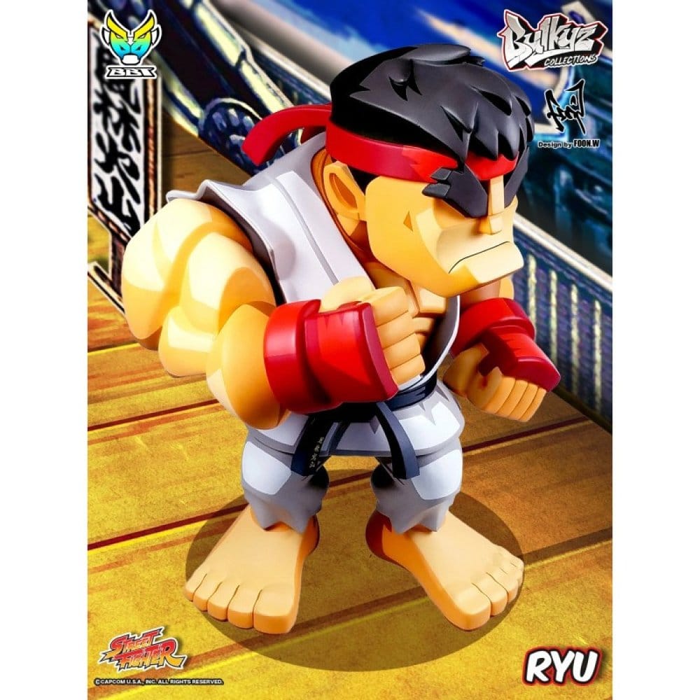 Street Fighter Bulkyz Vinyl Figure Ryu 30 cm 4897065210132