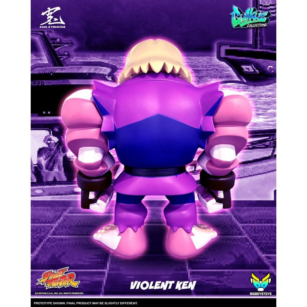Street Fighter Bulkyz Vinyl Figure Violent Ken 30 cm 4897065210170