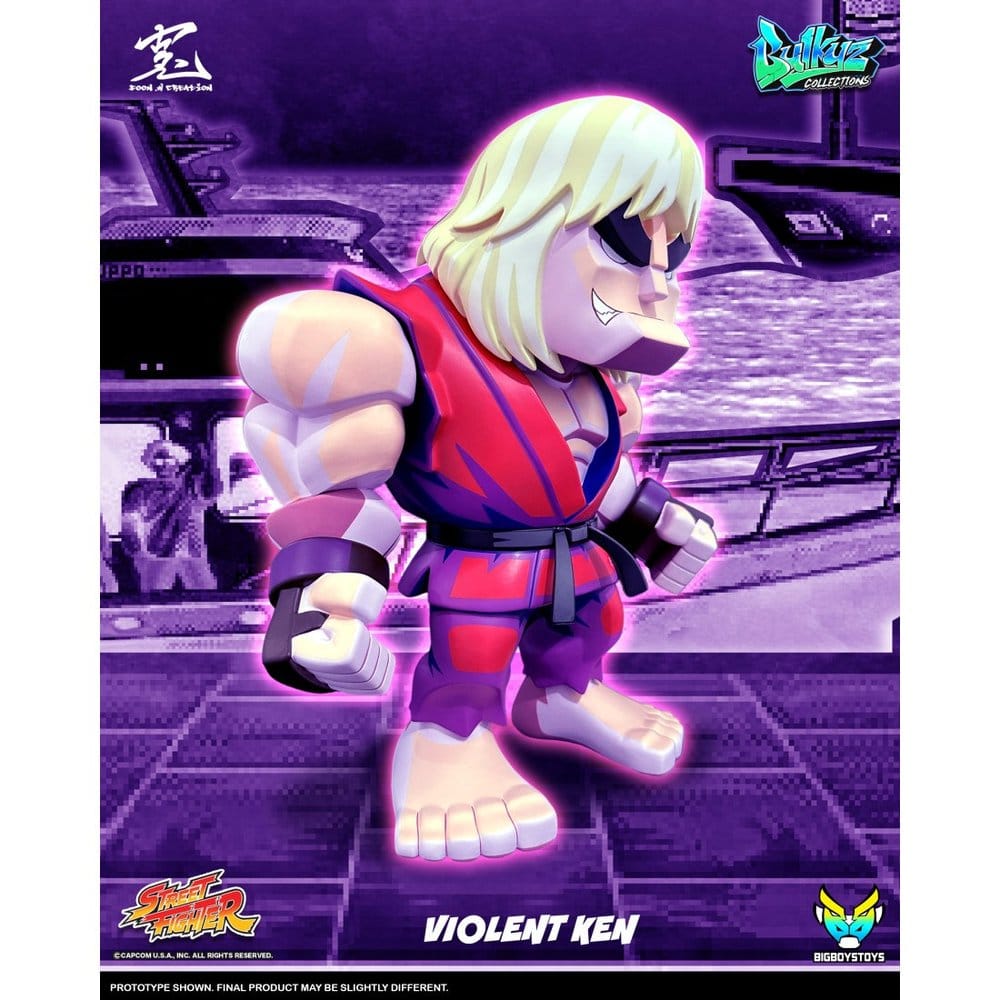 Street Fighter Bulkyz Vinyl Figure Violent Ken 30 cm 4897065210170