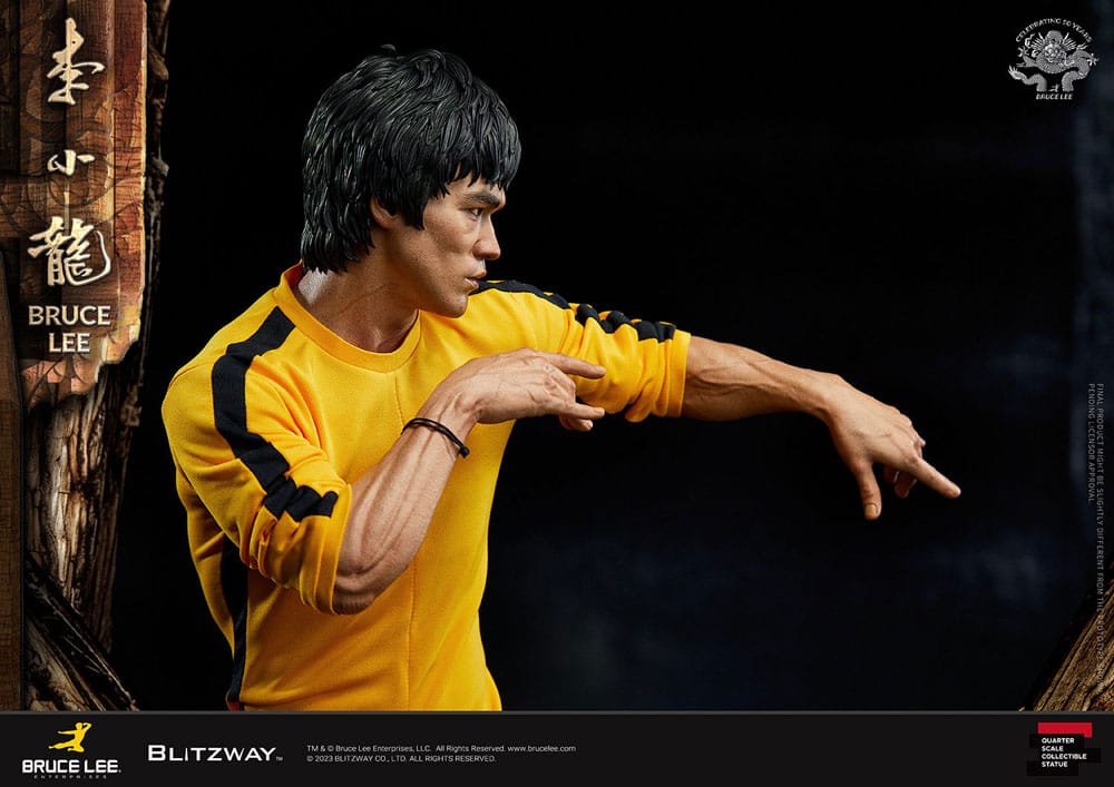 Bruce Lee Statue 1/4 50th Anniversary Tribute 55 cm 8809321479821