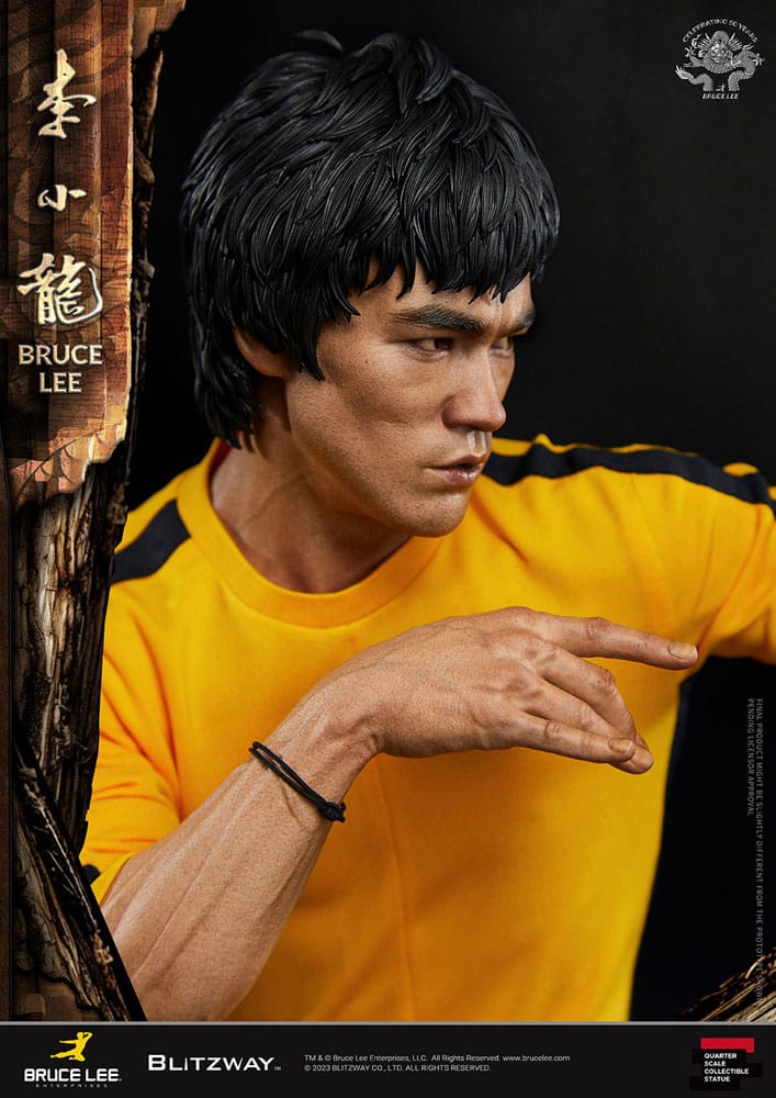 Bruce Lee Statue 1/4 50th Anniversary Tribute 55 cm 8809321479821
