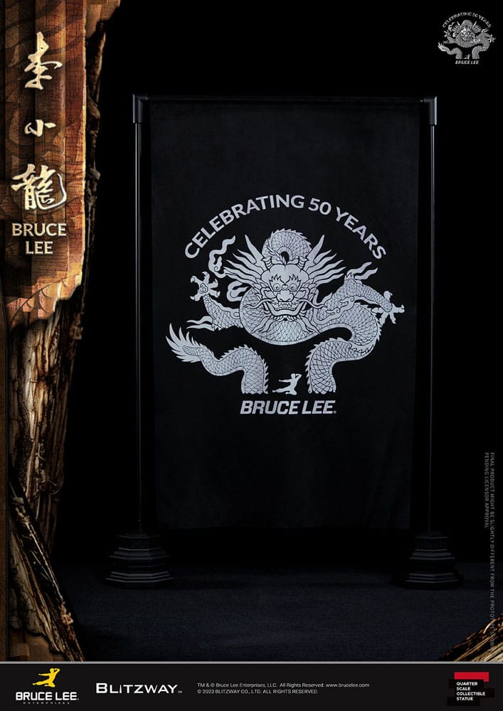 Bruce Lee Statue 1/4 50th Anniversary Tribute 55 cm 8809321479821