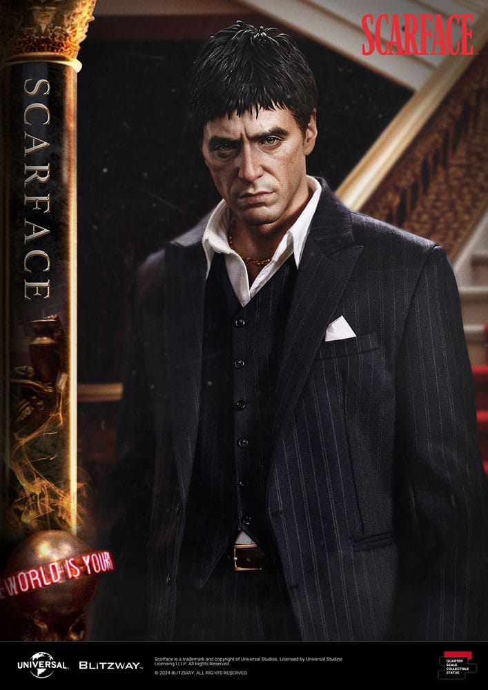 Scarface Superb Scale Statue 1/4 Tony Montana 53 cm 8809321472273