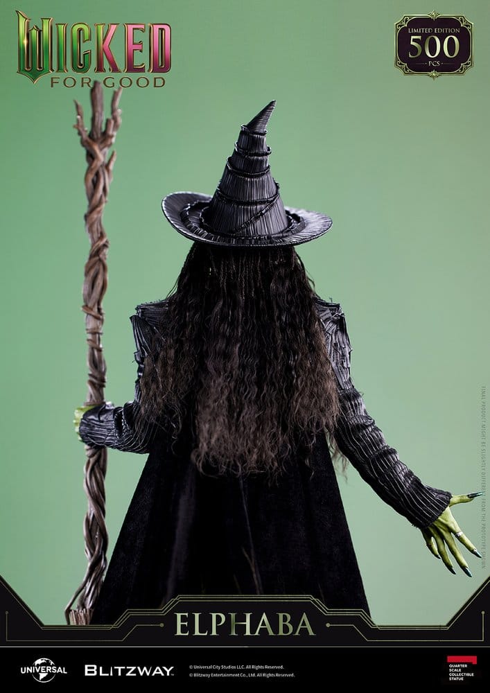 Wicked 2: For Good Superb Scale Statue 1/4 Elphaba 56 cm 8809321472891