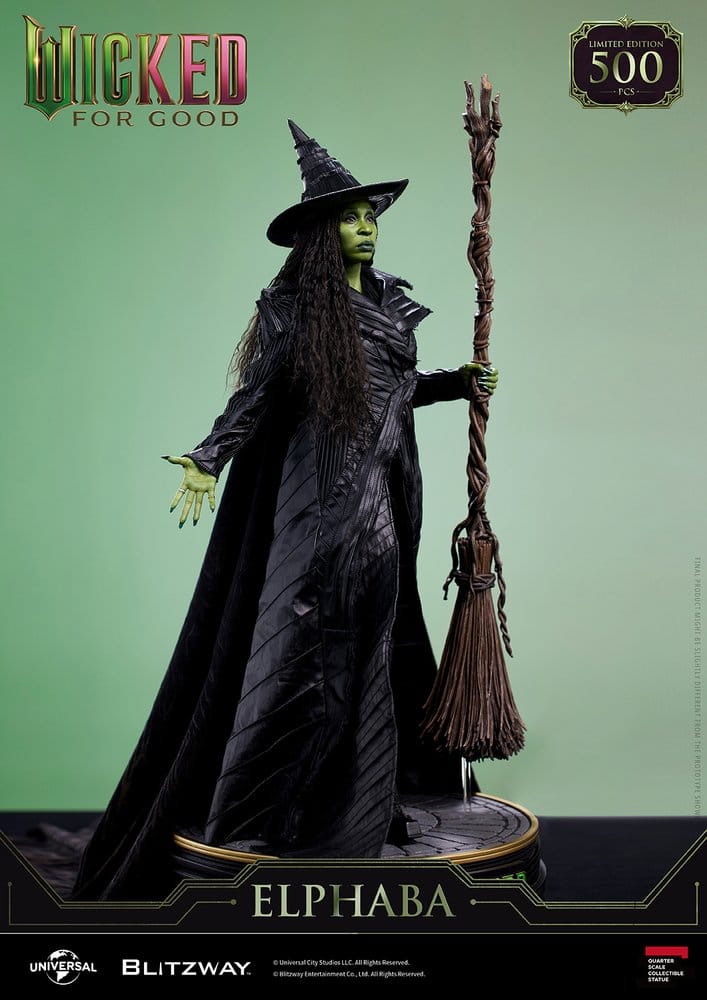 Wicked 2: For Good Superb Scale Statue 1/4 Elphaba 56 cm 8809321472891