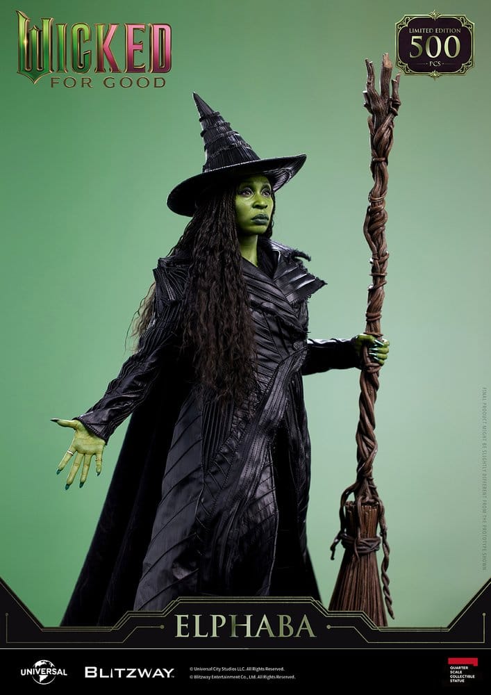 Wicked 2: For Good Superb Scale Statue 1/4 Elphaba 56 cm 8809321472891