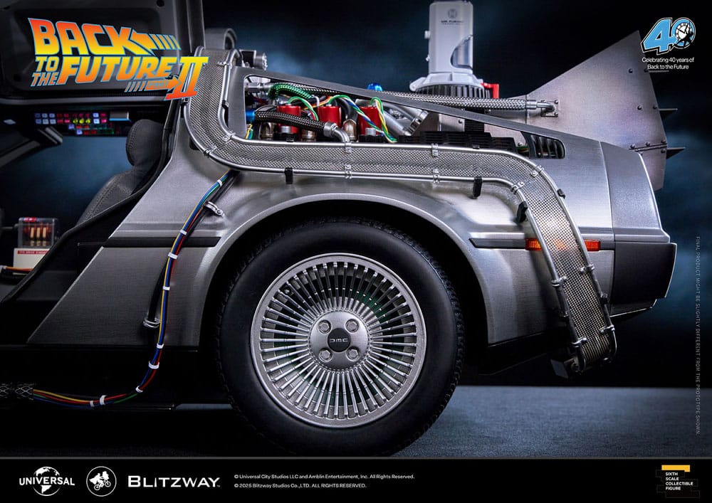 Back to the Future II Premium UMS vehicle 1/6 Time Machine 74 cm 8809321472754